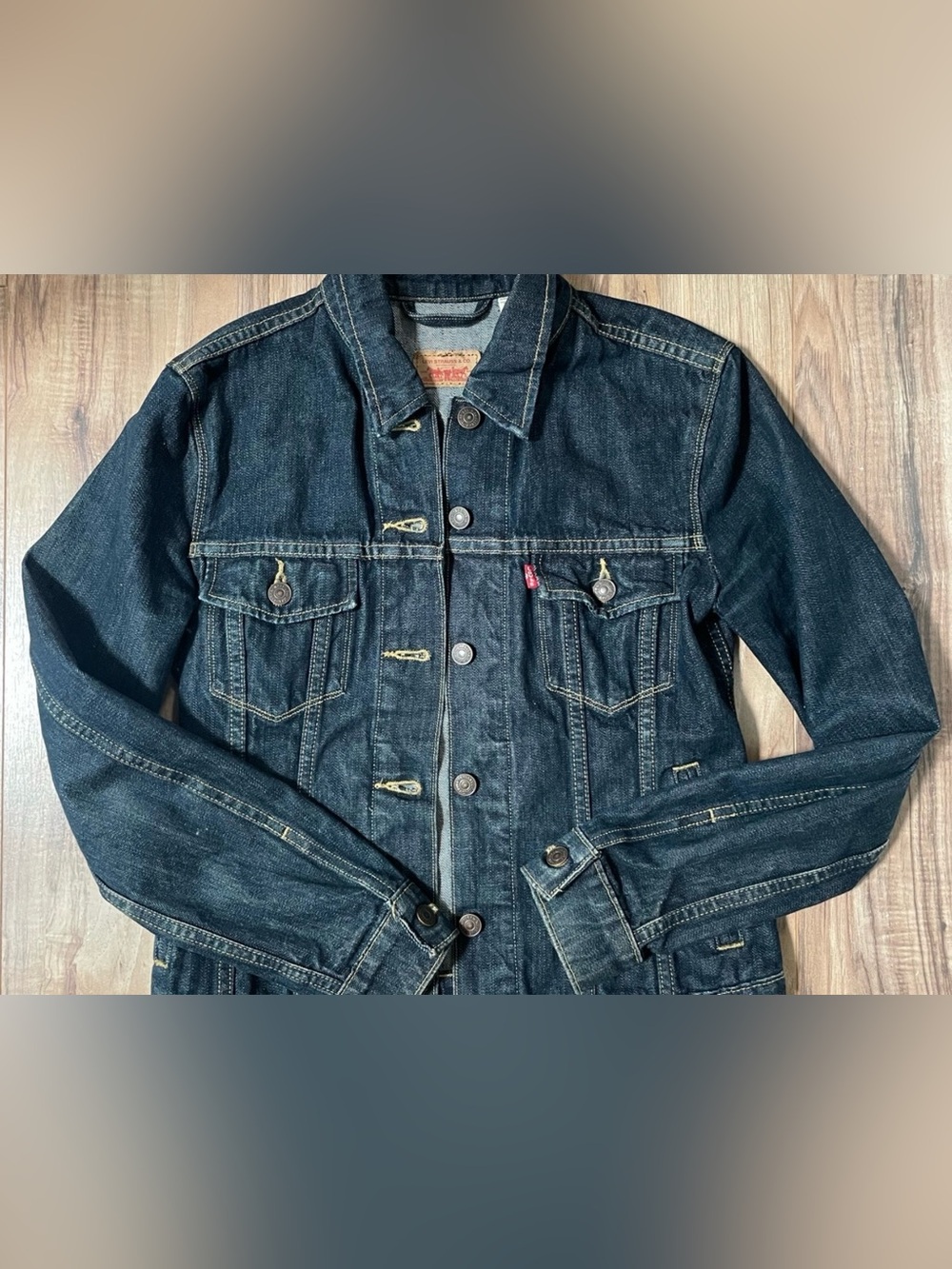 Levi Strauss & Co Dark Blue Denim Jacket